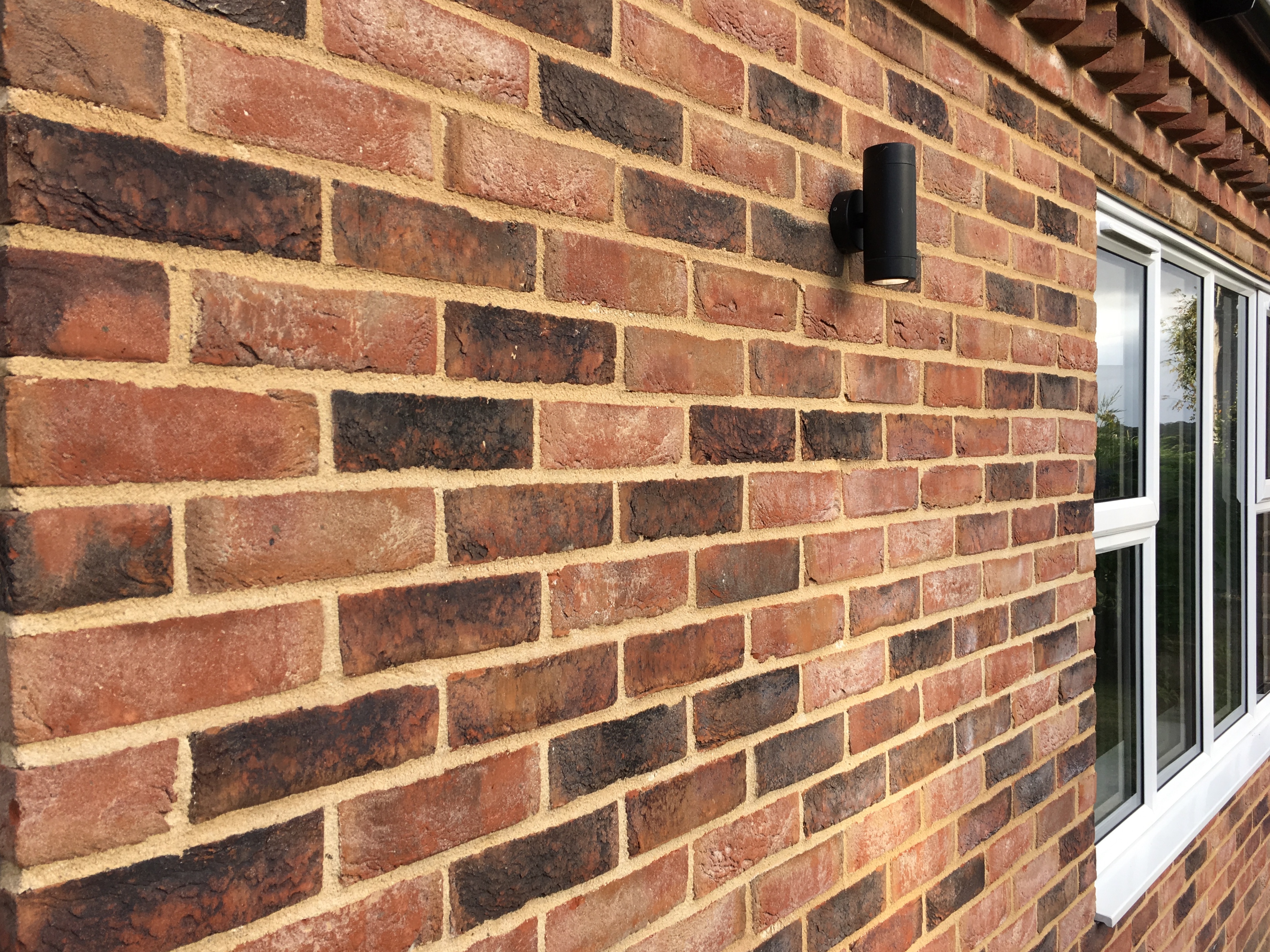 Brickwork on home extension